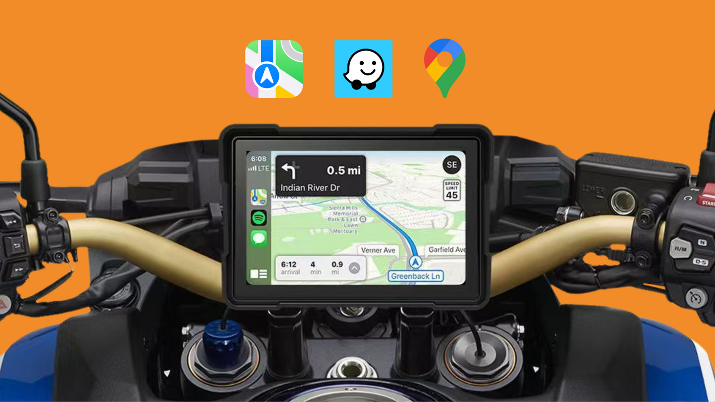 Autokope™ GPS Moto 5’’ CarPlay
