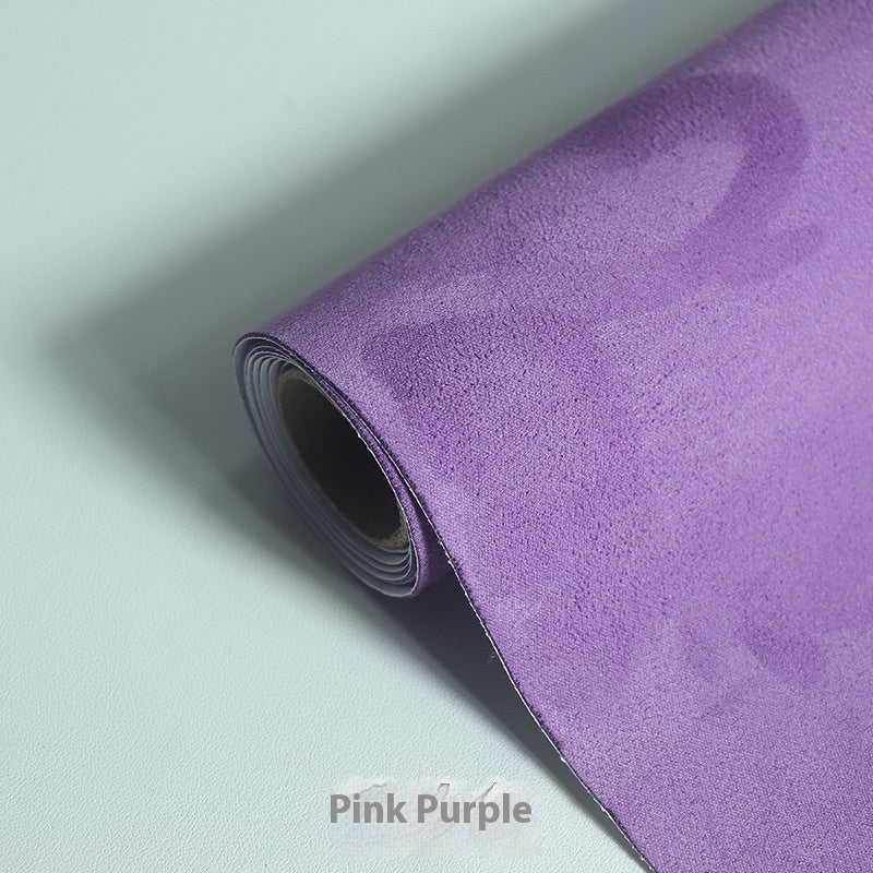 Self-adhesive Leather Factory Direct Sales Adhesive Suede Home Car Scene Modification Layout Self-adhesive Leather Suede
