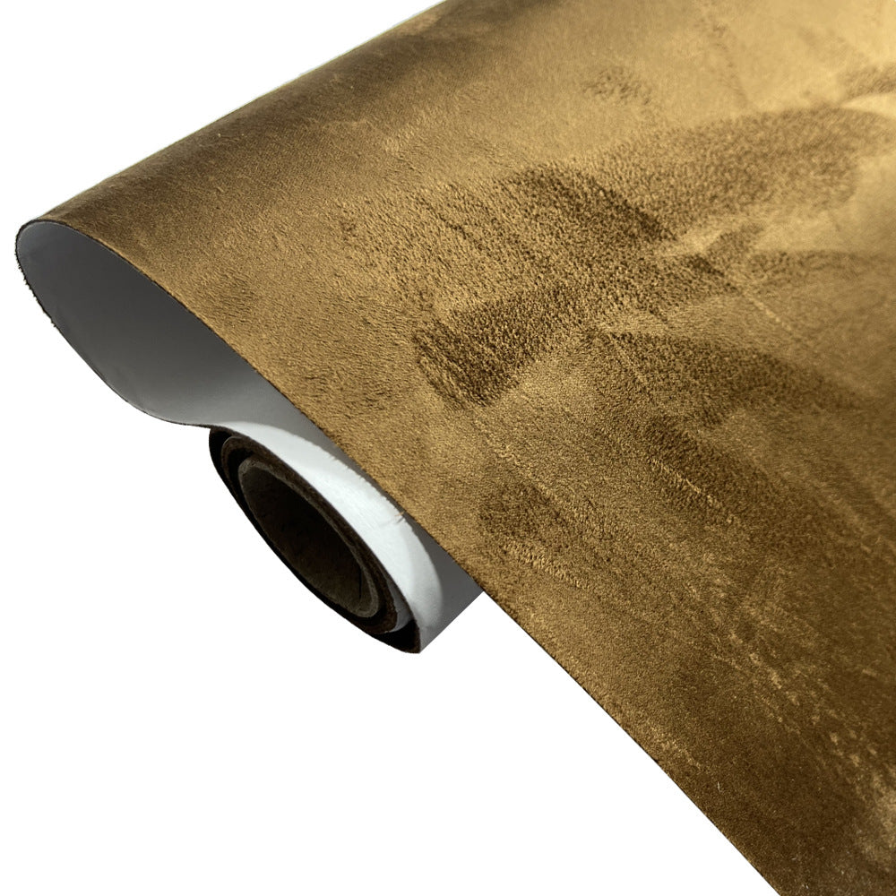 Self-adhesive Leather Factory Direct Sales Adhesive Suede Home Car Scene Modification Layout Self-adhesive Leather Suede