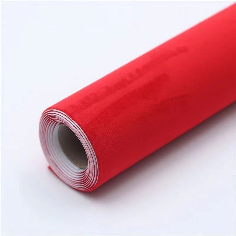 Self-adhesive Leather Factory Direct Sales Adhesive Suede Home Car Scene Modification Layout Self-adhesive Leather Suede
